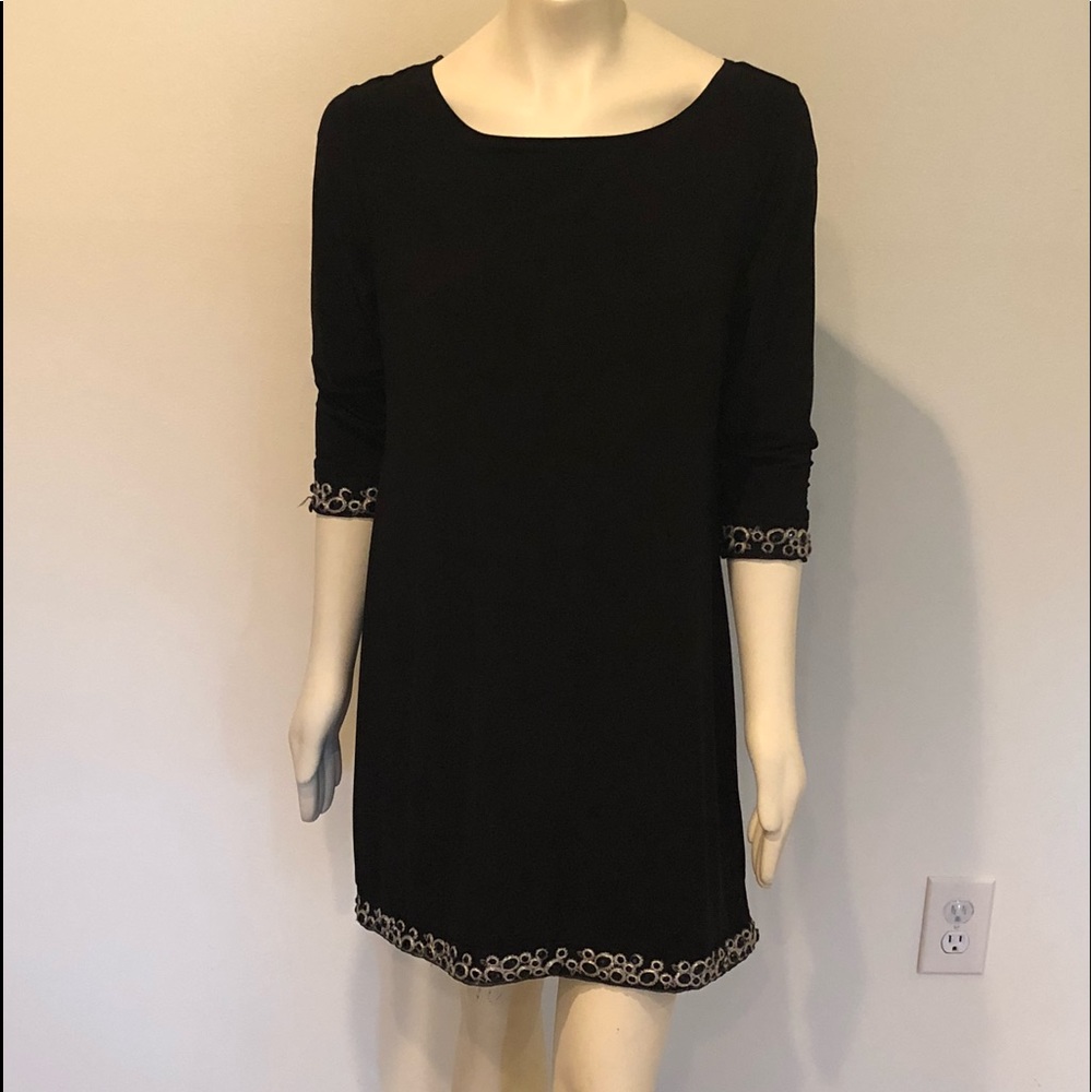 Tiana B Beautiful black dress. Worn once. Size L.